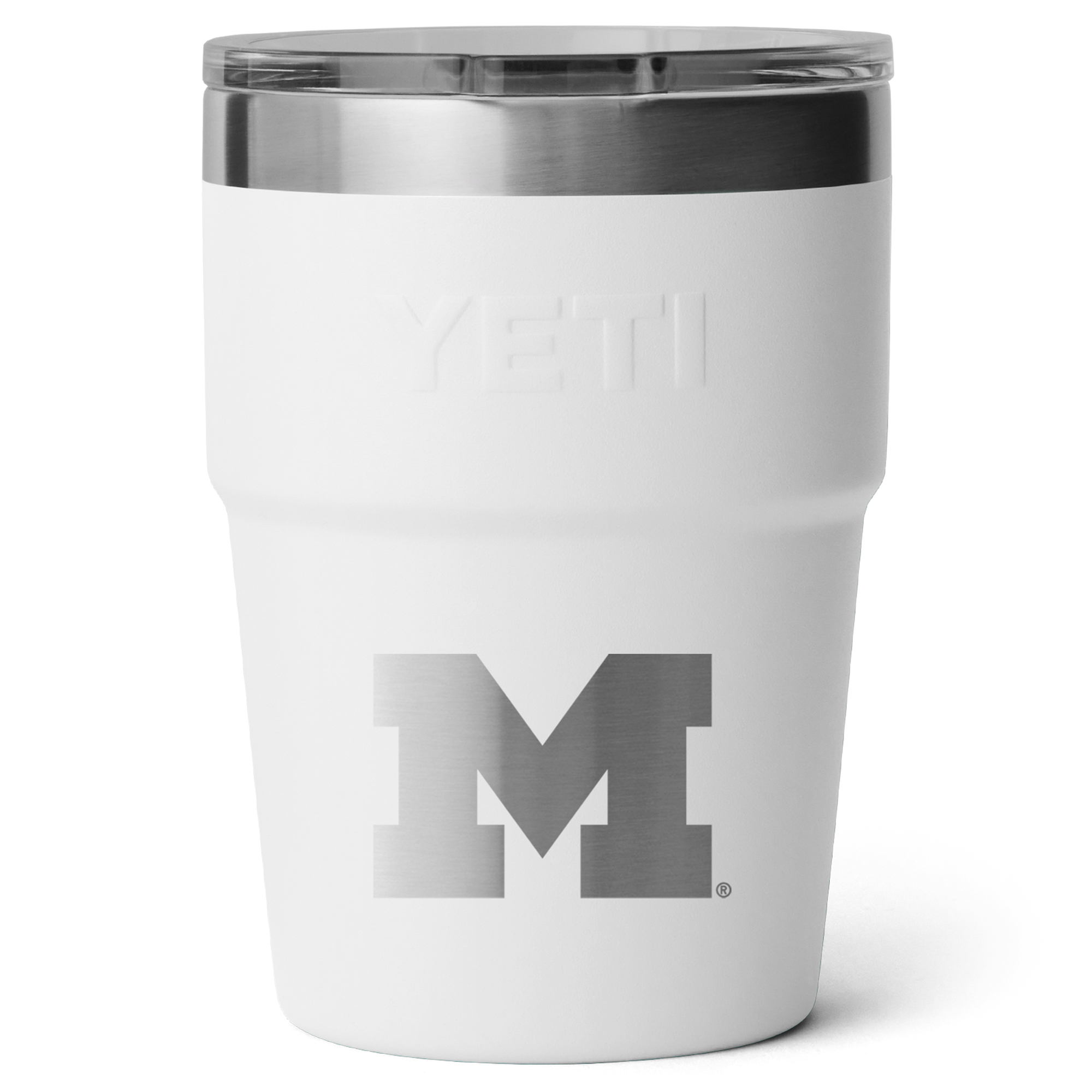 YETI Michigan Wolverines 16oz. Rambler Stackable Cup with Magslider Lid