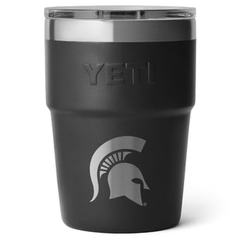 YETI Michigan State Spartans 16oz. Rambler Stackable Cup with MagSlider Lid