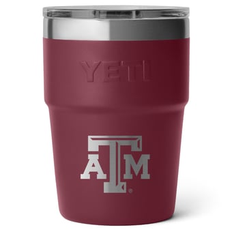 YETI Texas A&M Aggies 16oz. Rambler Stackable Cup with MagSlider Lid
