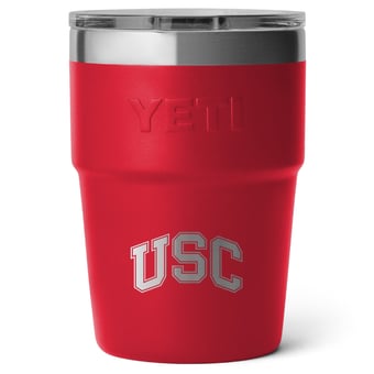 YETI USC Trojans 16oz. Rambler Stackable Cup with MagSlider Lid