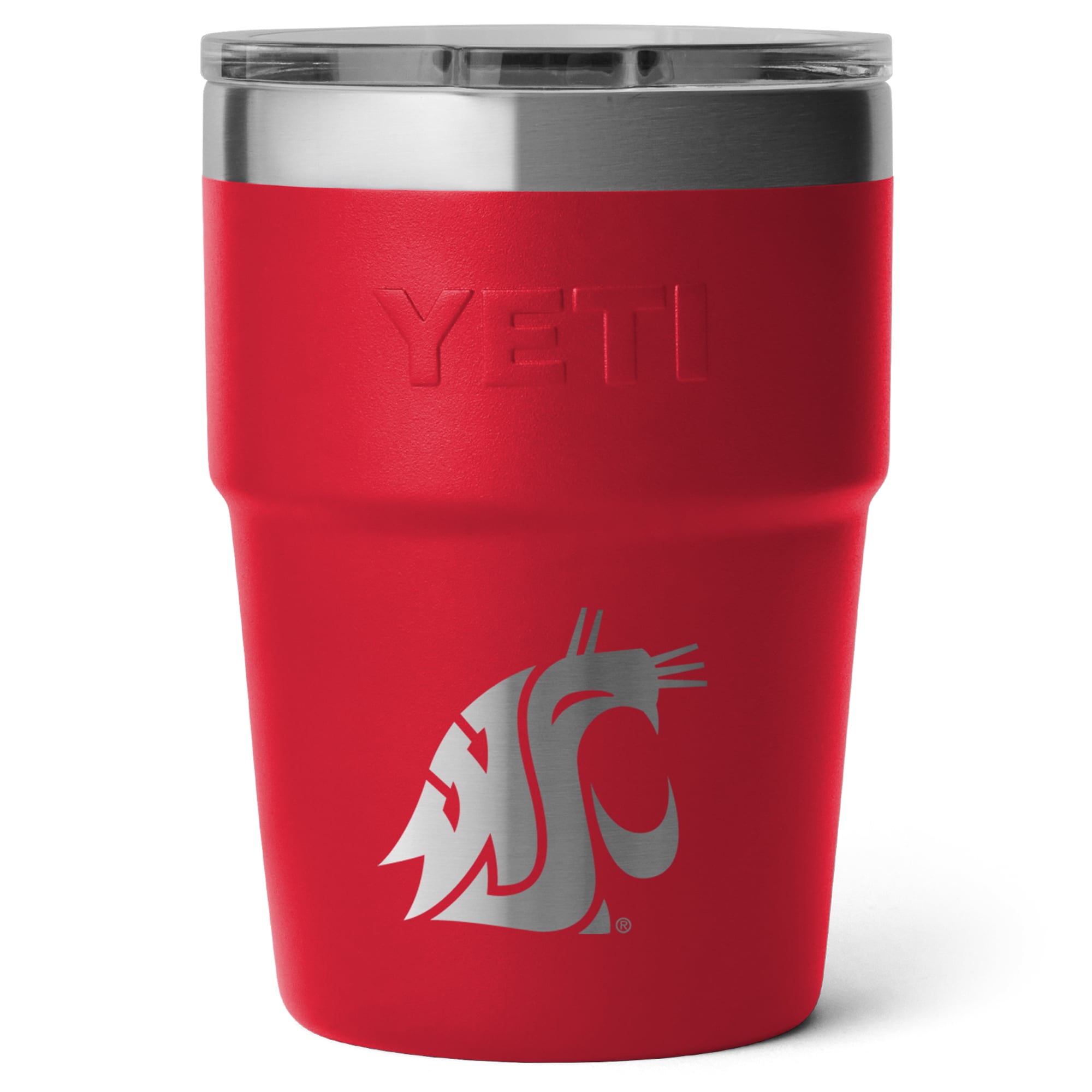 YETI Washington State Cougars 16oz. Rambler Stackable Cup with MagSlider Lid