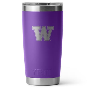 YETI  Washington Huskies 20oz. Rambler Tumbler with Magslider Lid