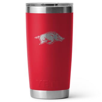 YETI  Arkansas Razorbacks 20oz. Rambler Tumbler with Magslider Lid