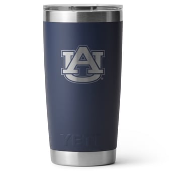 YETI  Auburn Tigers 20oz. Rambler Tumbler with Magslider Lid
