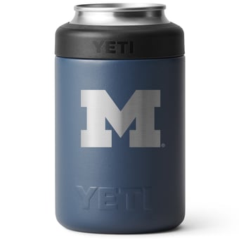 YETI Michigan Wolverines 12oz. Rambler Colster Can Cooler