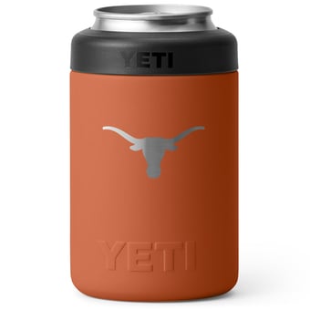 YETI Texas Longhorns 12oz. Rambler Colster Can Cooler