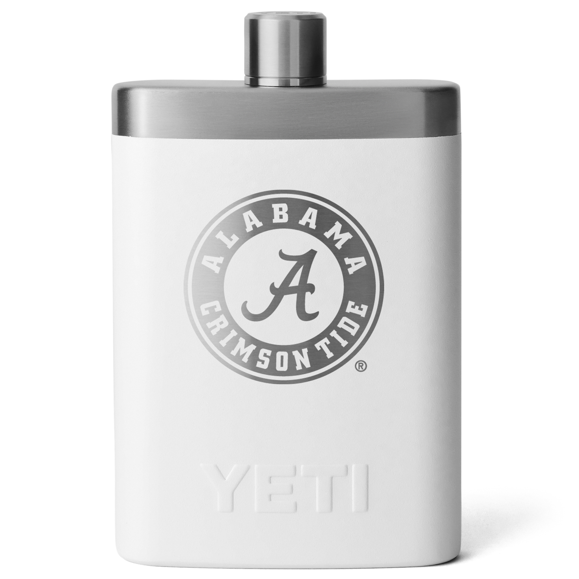 YETI White Alabama Crimson Tide 7oz. Flask