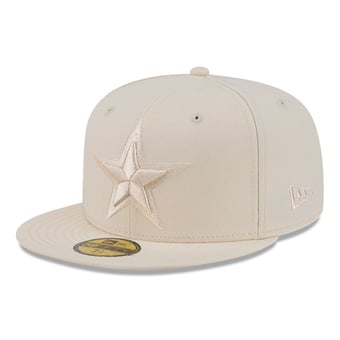 Men's New Era  Cream Dallas Cowboys Color Pack 59FIFTY Fitted Hat