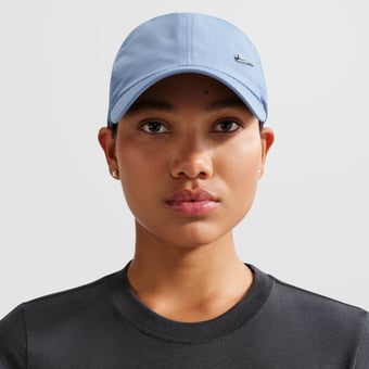 Unisex Nike Blue Metal Swoosh Dri-FIT Club Adjustable Hat