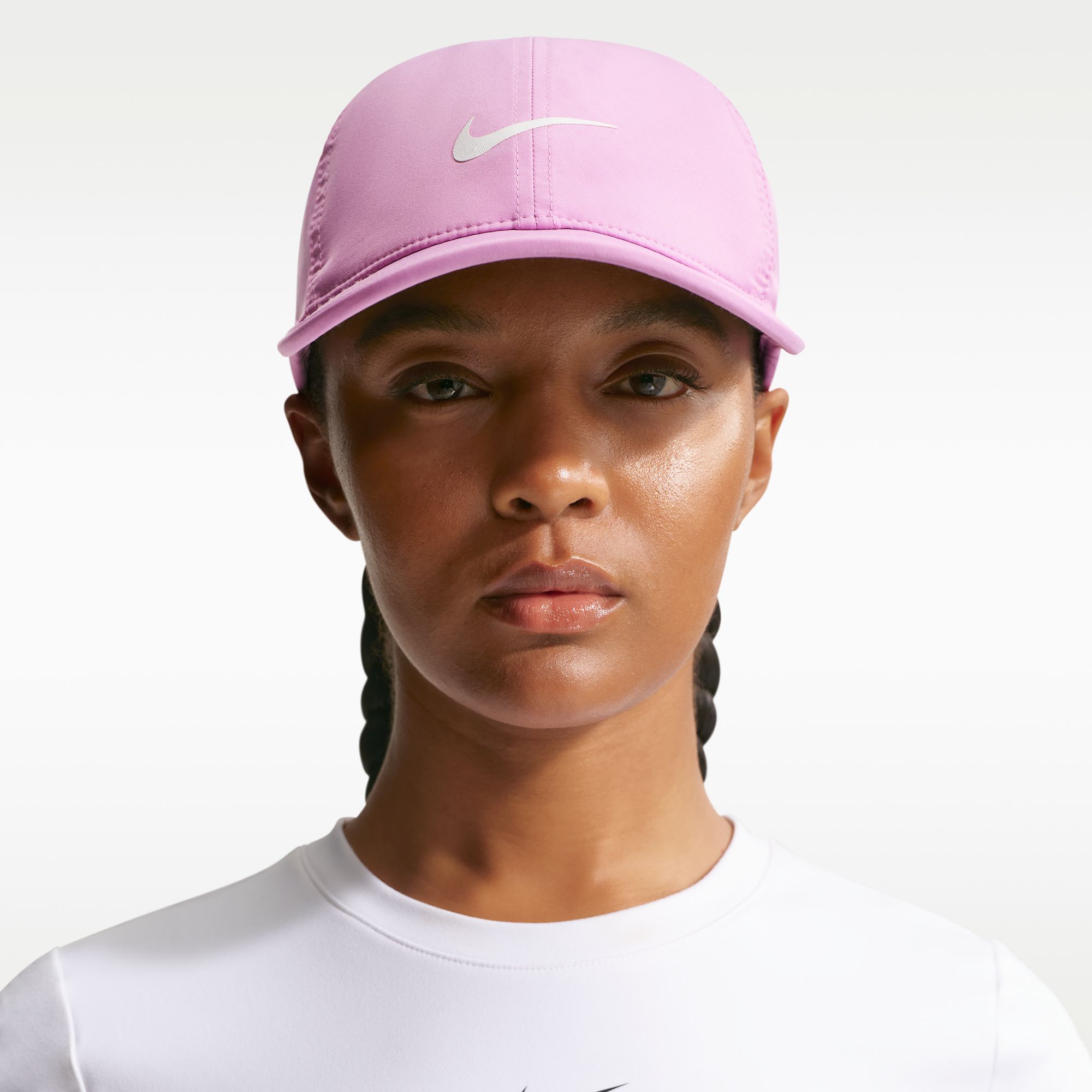 Unisex Nike Light Pink Featherlight Dri-FIT Club Adjustable Hat