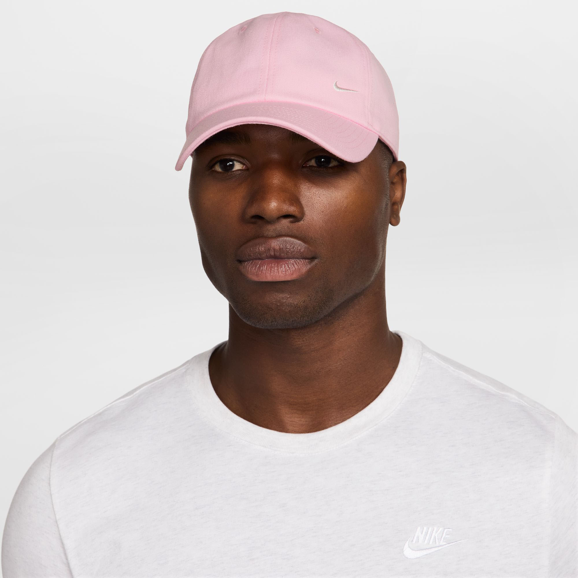 Unisex Nike Pink Swoosh Club Adjustable Hat