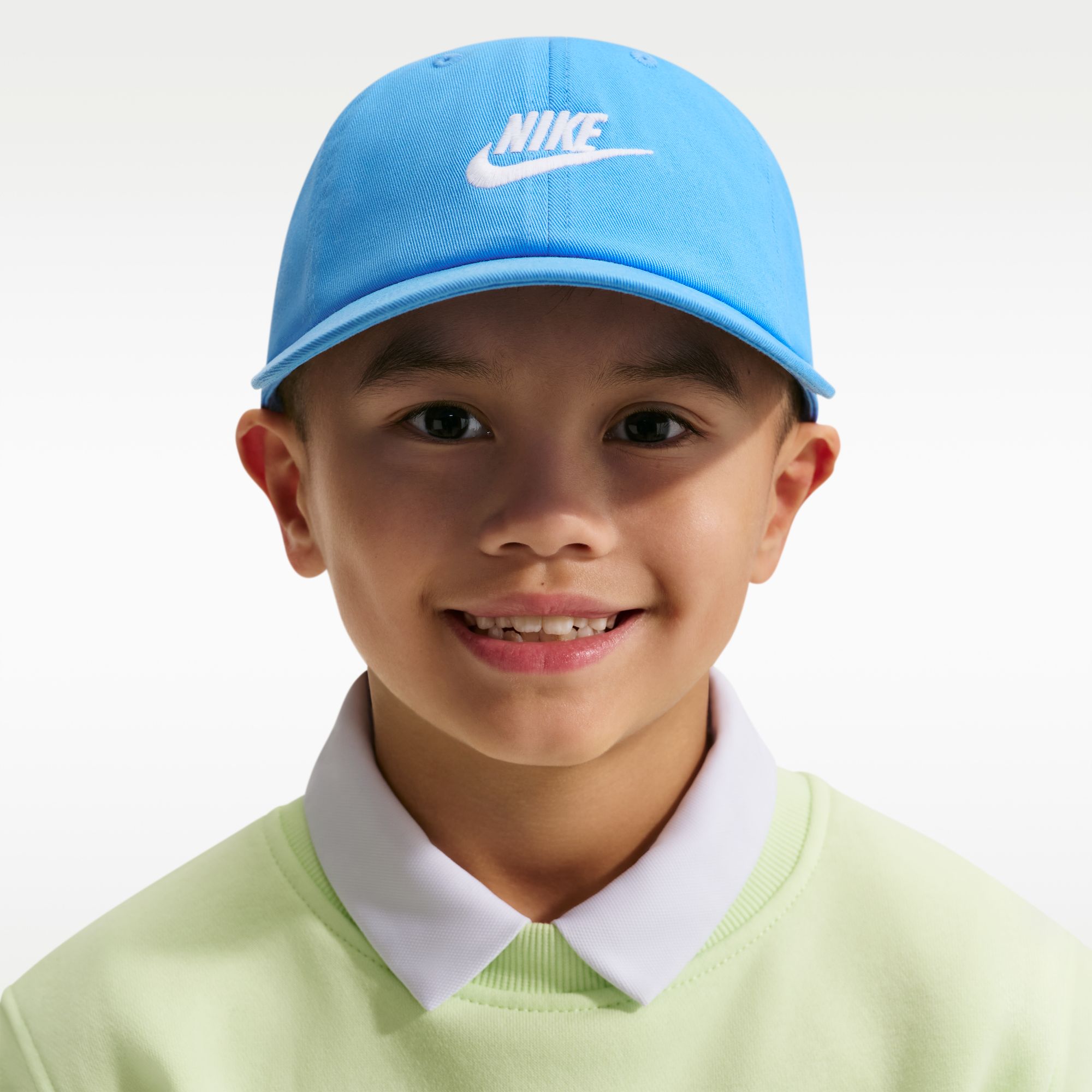 Youth Nike Blue Nike Dri-FIT Wash Club Adjustable Hat