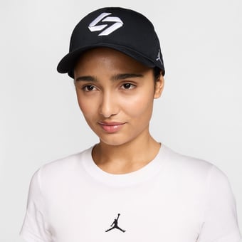 Unisex Jordan Brand Black Luka Rise Adjustable Hat