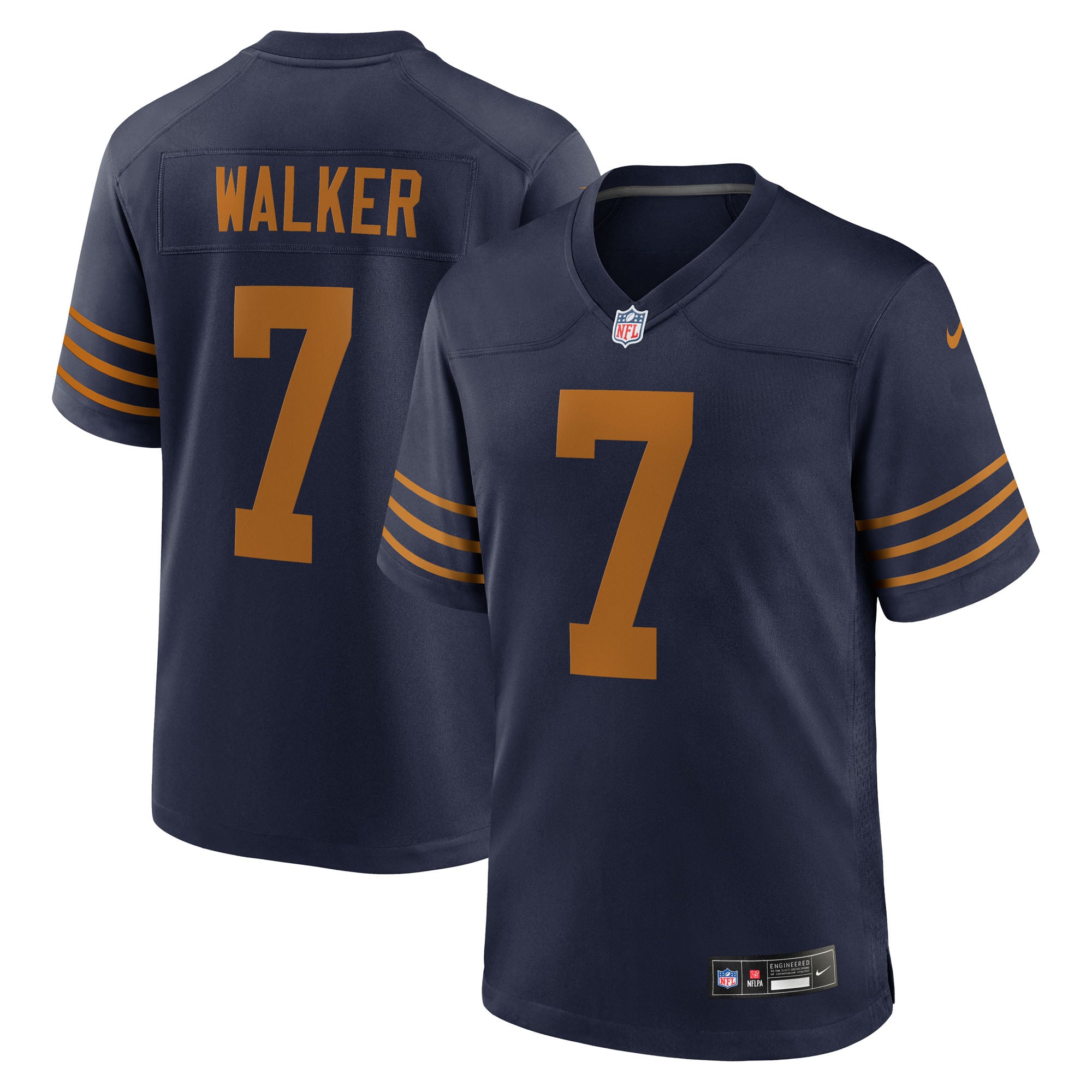 Camiseta Nike Game de la 3ª equipación del Green Bay Packers - Azul marino - Quay Walker - Hombre