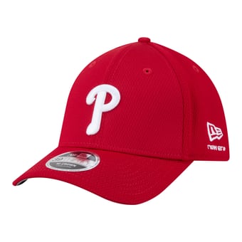 Men's New Era Red Philadelphia Phillies Dash 39THIRTY Flex Hat