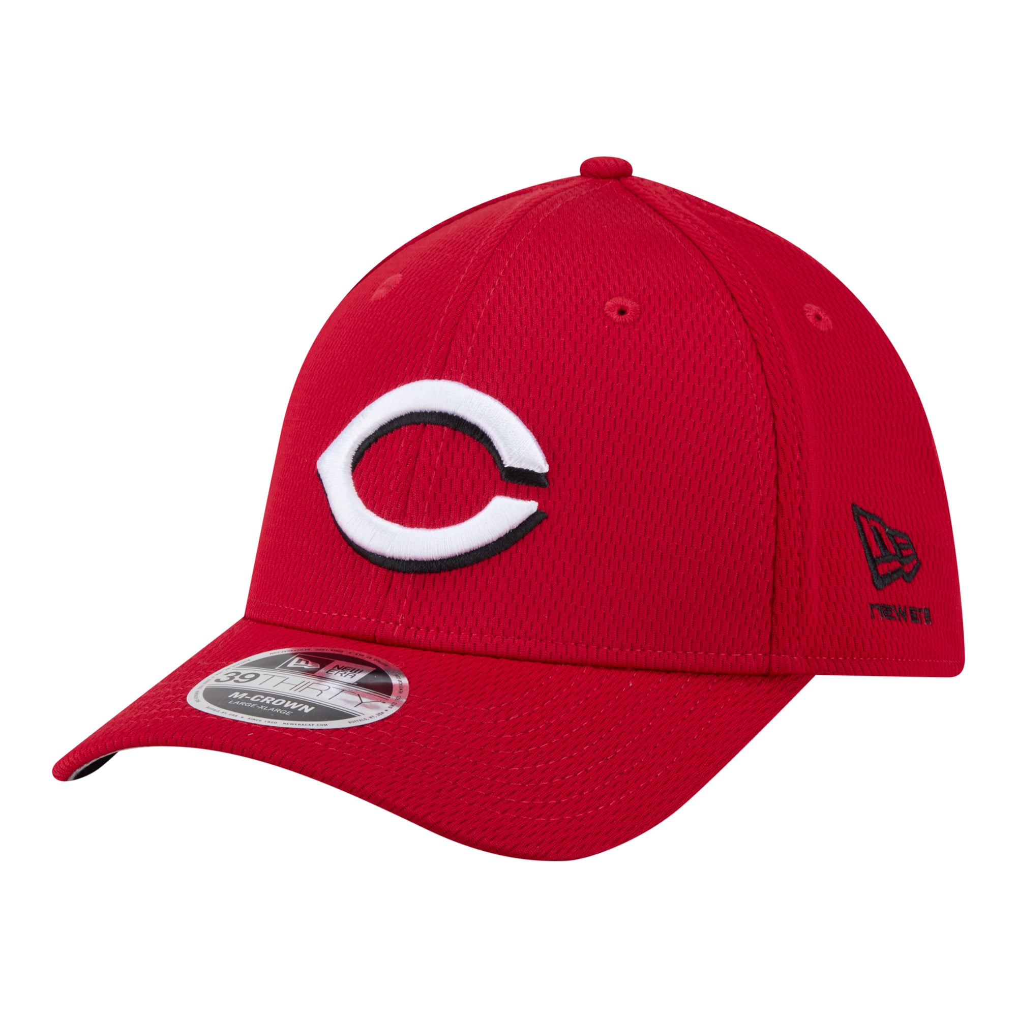 Men's New Era Red Cincinnati Reds Dash 39THIRTY Flex Hat