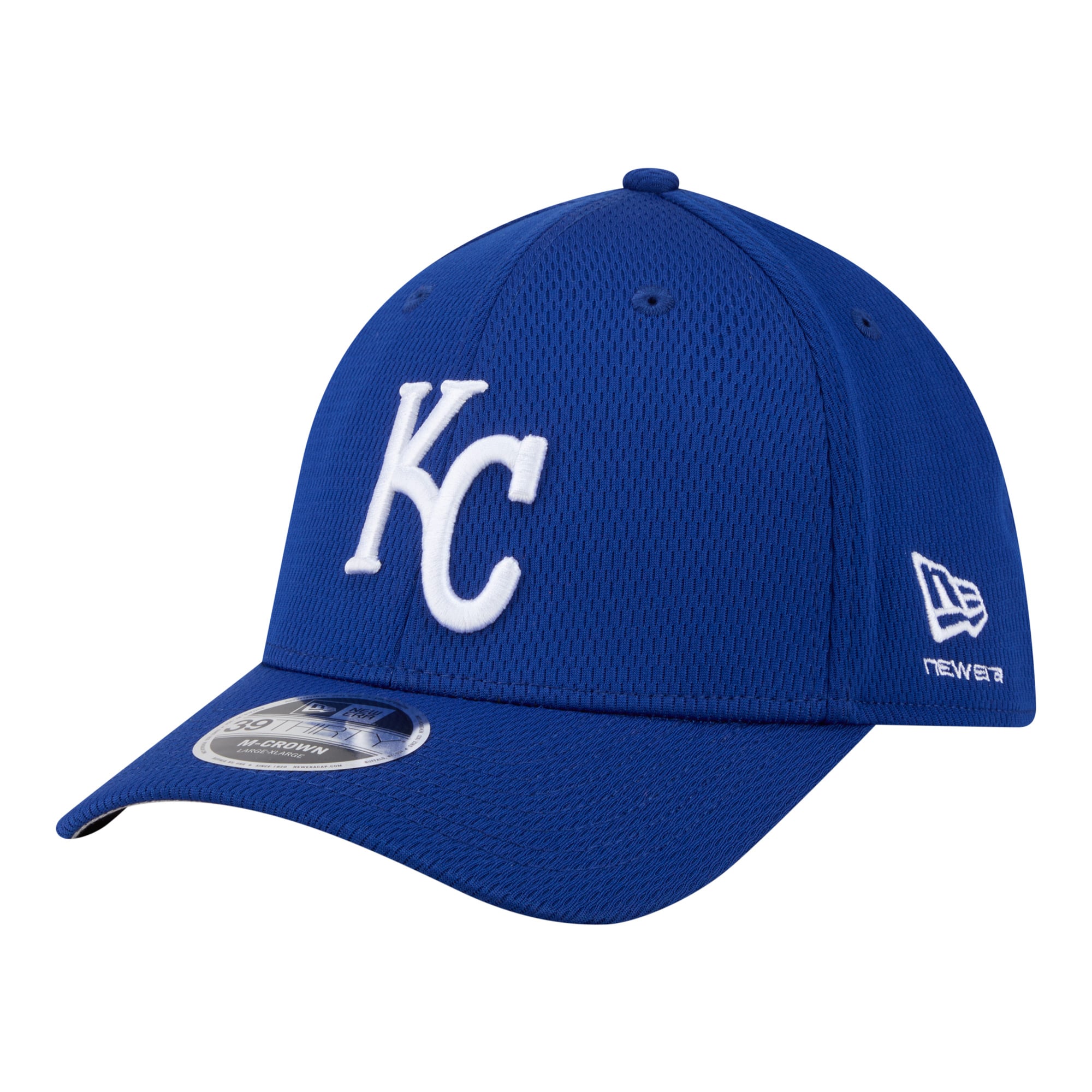 Men's New Era Royal Kansas City Royals Dash 39THIRTY Flex Hat