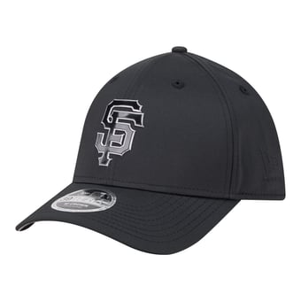 Men's New Era  Black San Francisco Giants Metallic 39THIRTY M-Crown Flex Hat