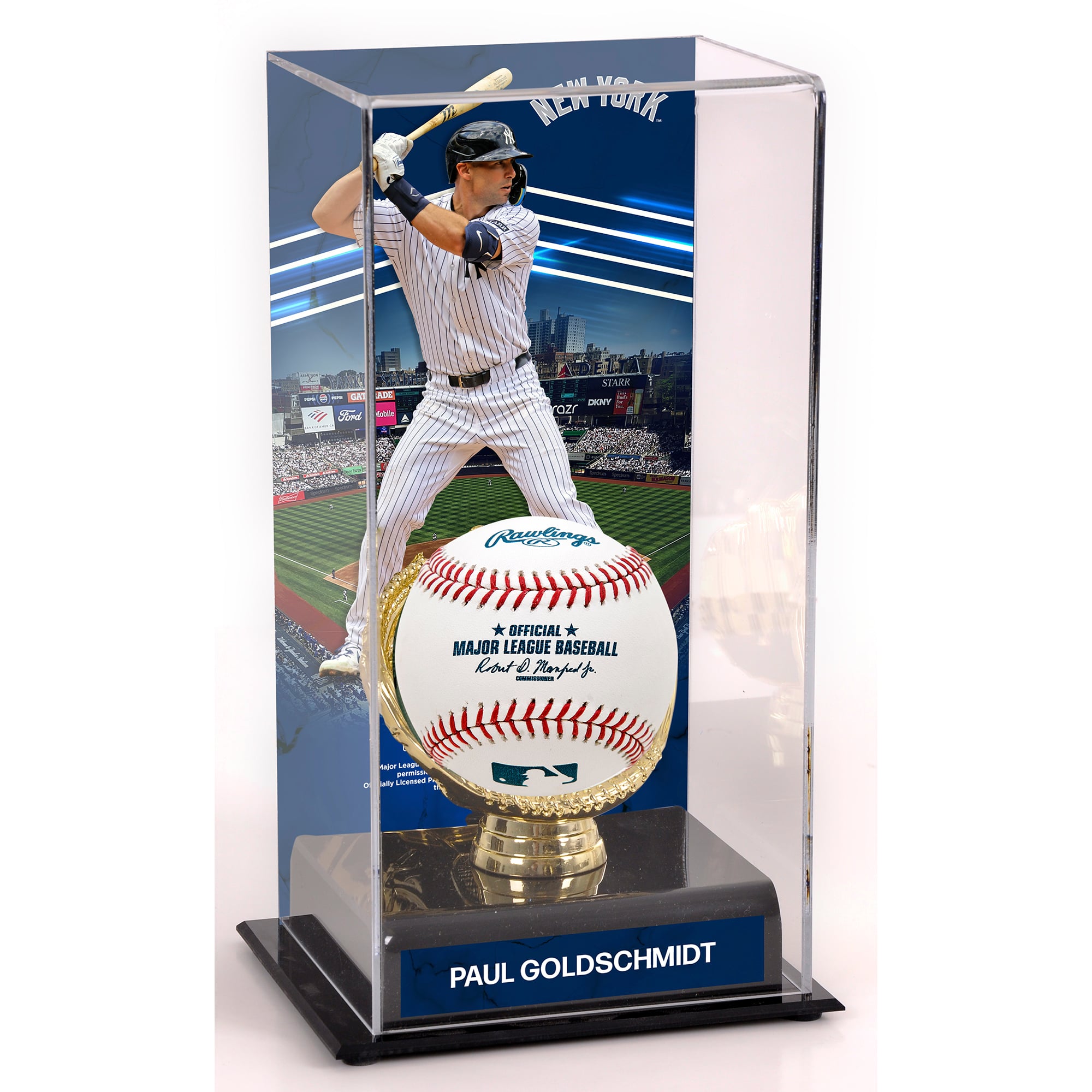 Paul Goldschmidt New York Yankees Sublimated Display Case with Image