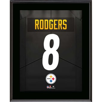 "Aaron Rodgers Pittsburgh Steelers 10.5"" x 13"" Jersey Number Sublimated Player Plaque"
