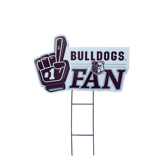 Pegasus Alabama A&M Bulldogs 11" x 23" #1 Fan Yard Sign