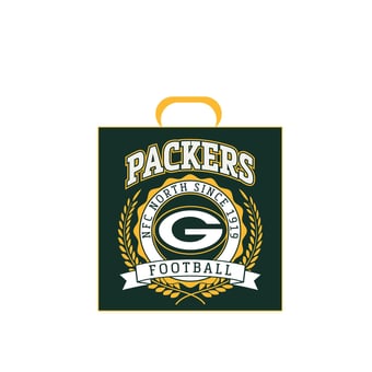 Pegasus Green Bay Packers 14" Crest Logo Stadium Cushion