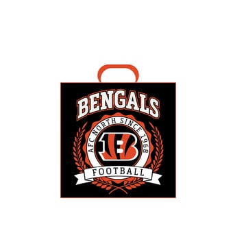 Pegasus Cincinnati Bengals 14" Crest Logo Stadium Cushion