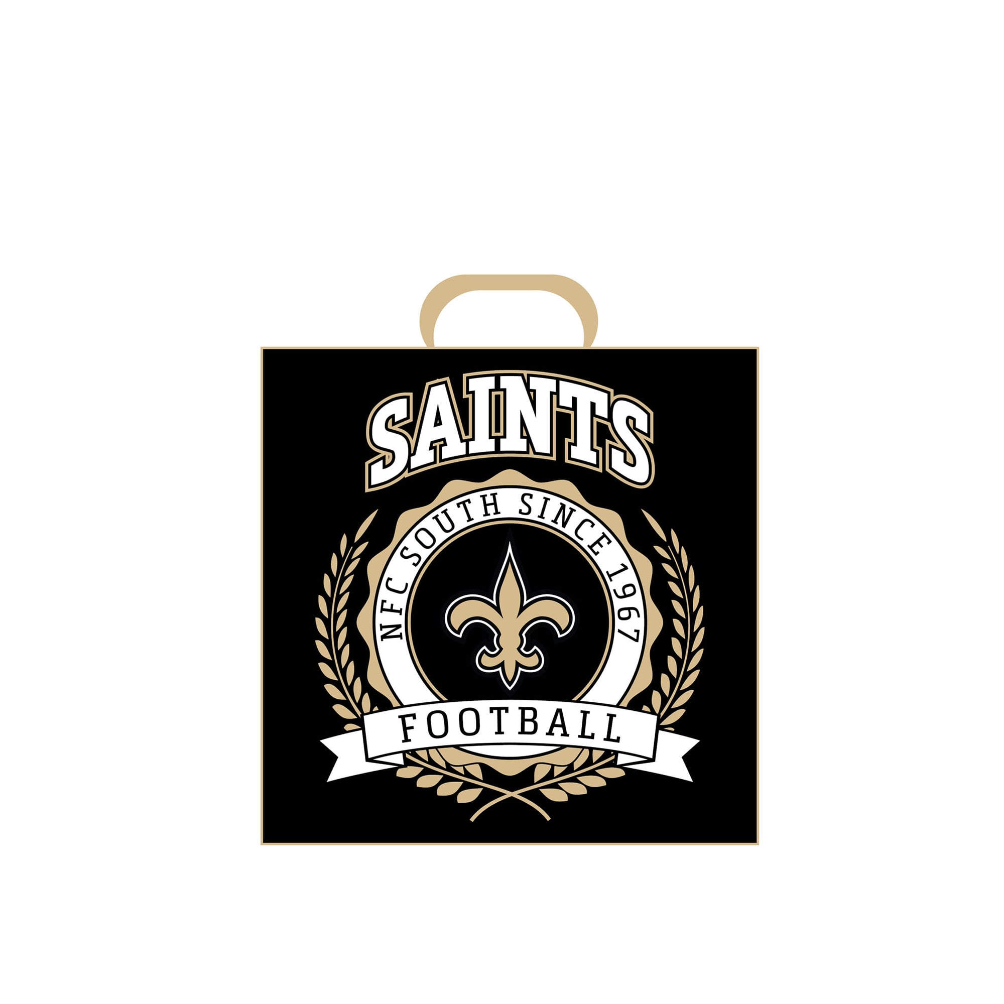 Pegasus New Orleans Saints 14" Crest Logo Stadium Cushion