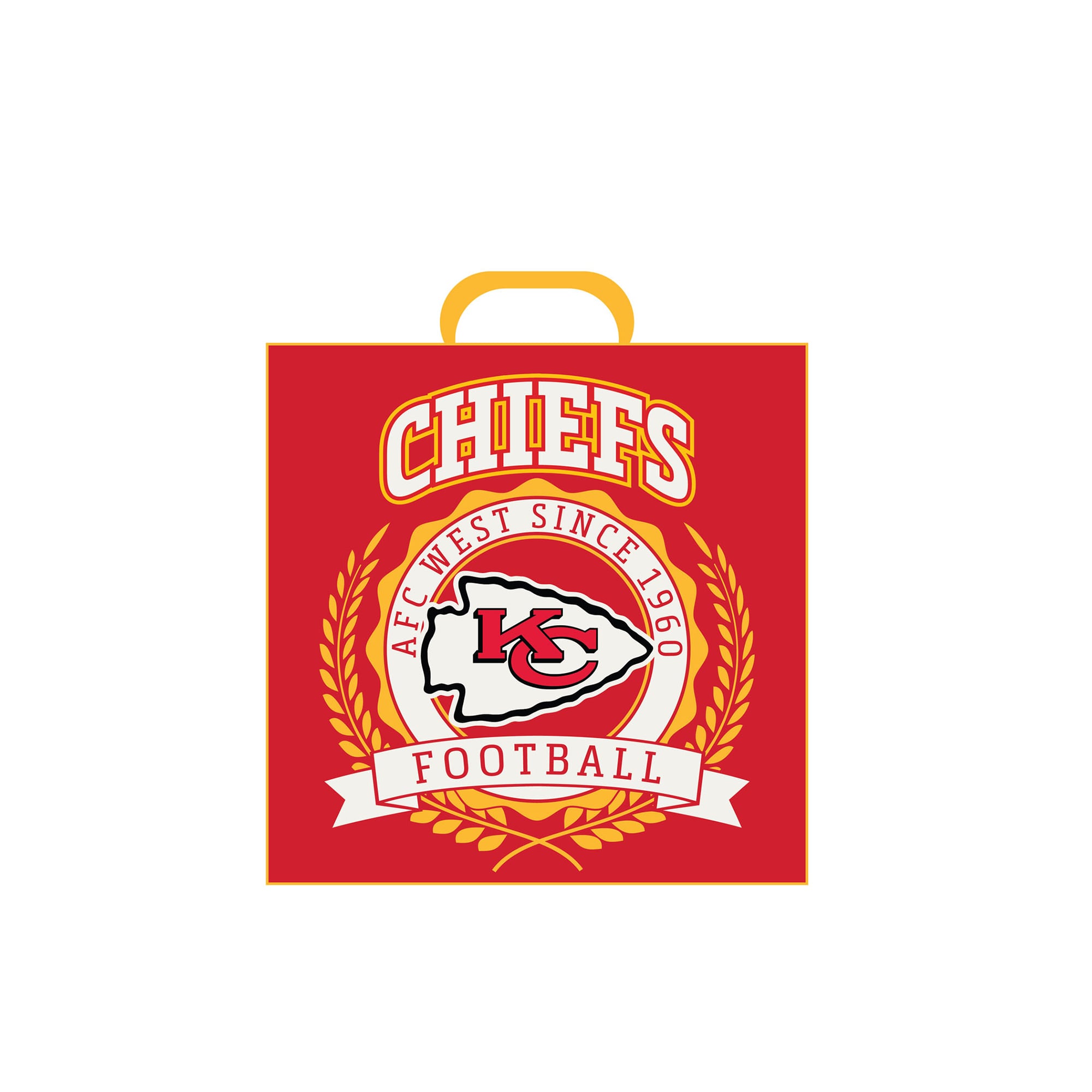 Pegasus Kansas City Chiefs 14" Crest Logo Stadium Cushion