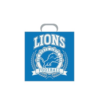 Pegasus Detroit Lions 14" Crest Logo Stadium Cushion