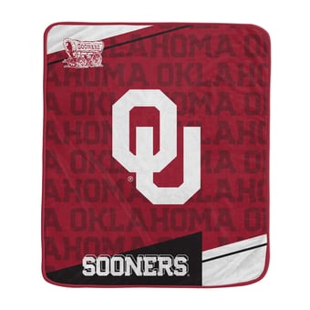 "Pegasus Oklahoma Sooners 60"" x 70"" Diagonal Ghost Checkered Double-Sided Blanket"