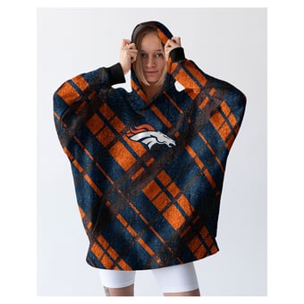 "Pegasus Denver Broncos 34"" x 34"" Digital Dash Sherpa Hooded Fan Cape"