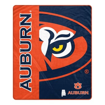Pegasus Auburn Tigers 50" x 60" Endzone Ultra Soft Throw Blanket