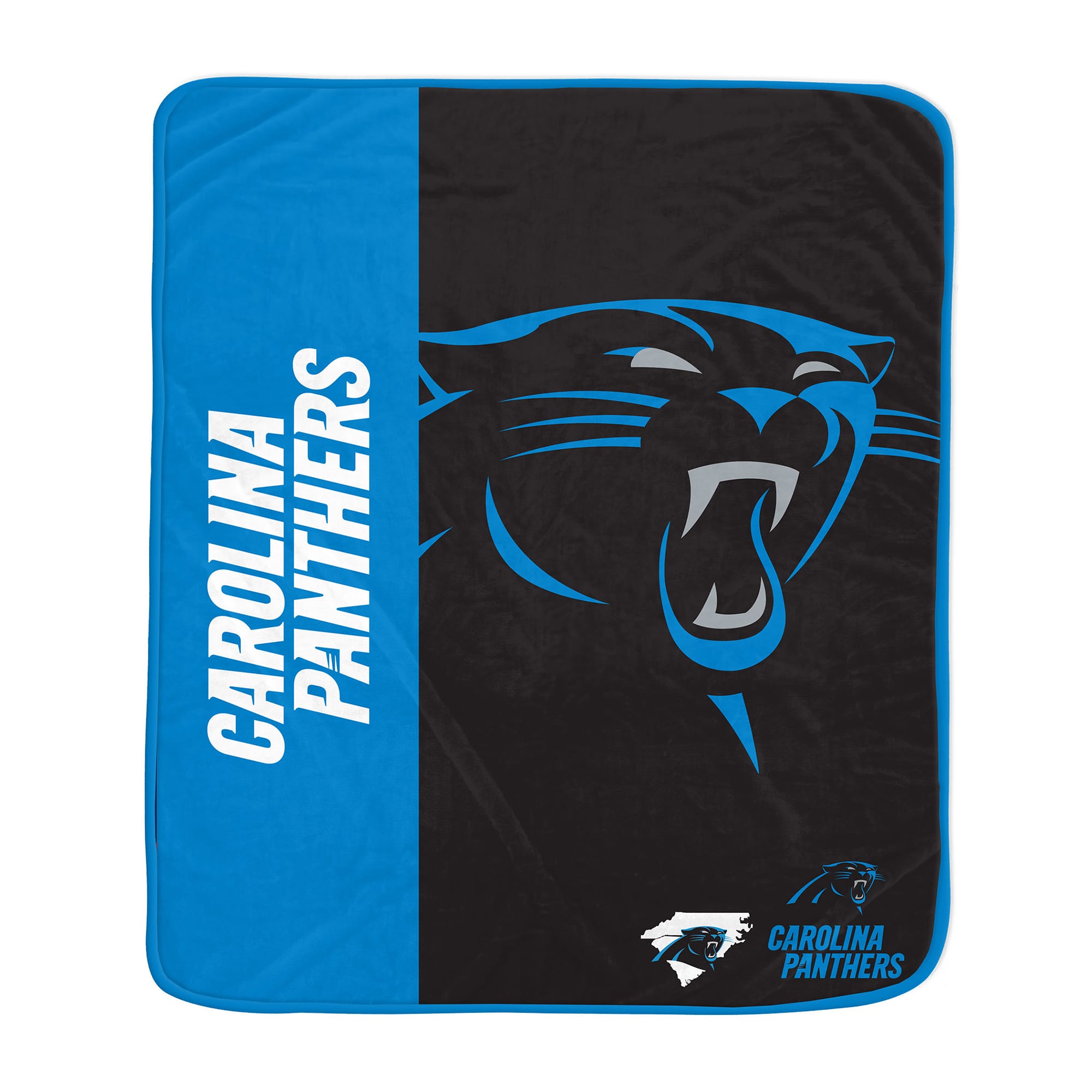 Pegasus Carolina Panthers 50″ x 60″ Endzone Ultra Soft Throw Blanket Pegasus Carolina Panthers 50″ x 60″ Endzone Ultra Soft Throw Blanket