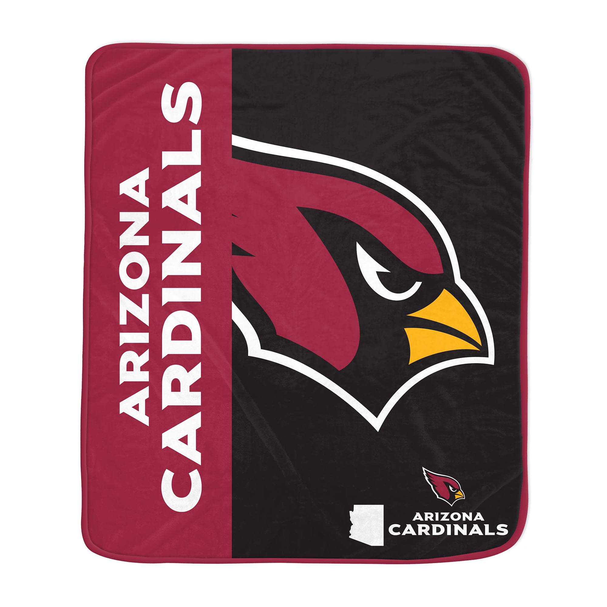 Pegasus Arizona Cardinals 50" x 60" Endzone Ultra Soft Throw Blanket