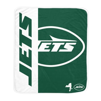 Pegasus New York Jets 50" x 60" Endzone Ultra Soft Throw Blanket