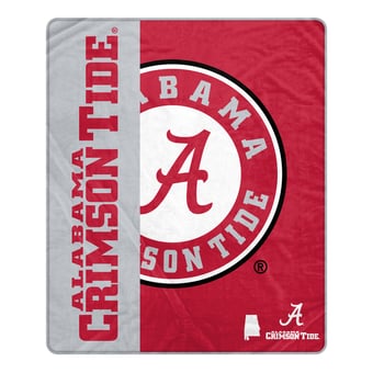 Pegasus Alabama Crimson Tide 50" x 60" Endzone Ultra Soft Throw Blanket