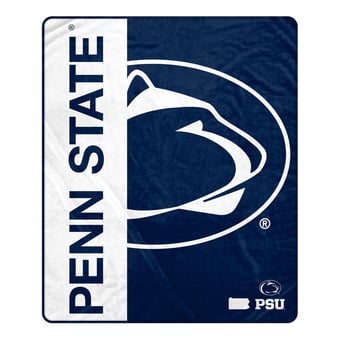 "Pegasus Penn State Nittany Lions 50"" x 60"" Endzone Ultra Soft Throw Blanket"