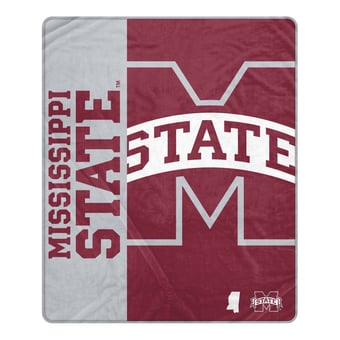 "Pegasus Mississippi State Bulldogs 50"" x 60"" Endzone Ultra Soft Throw Blanket"