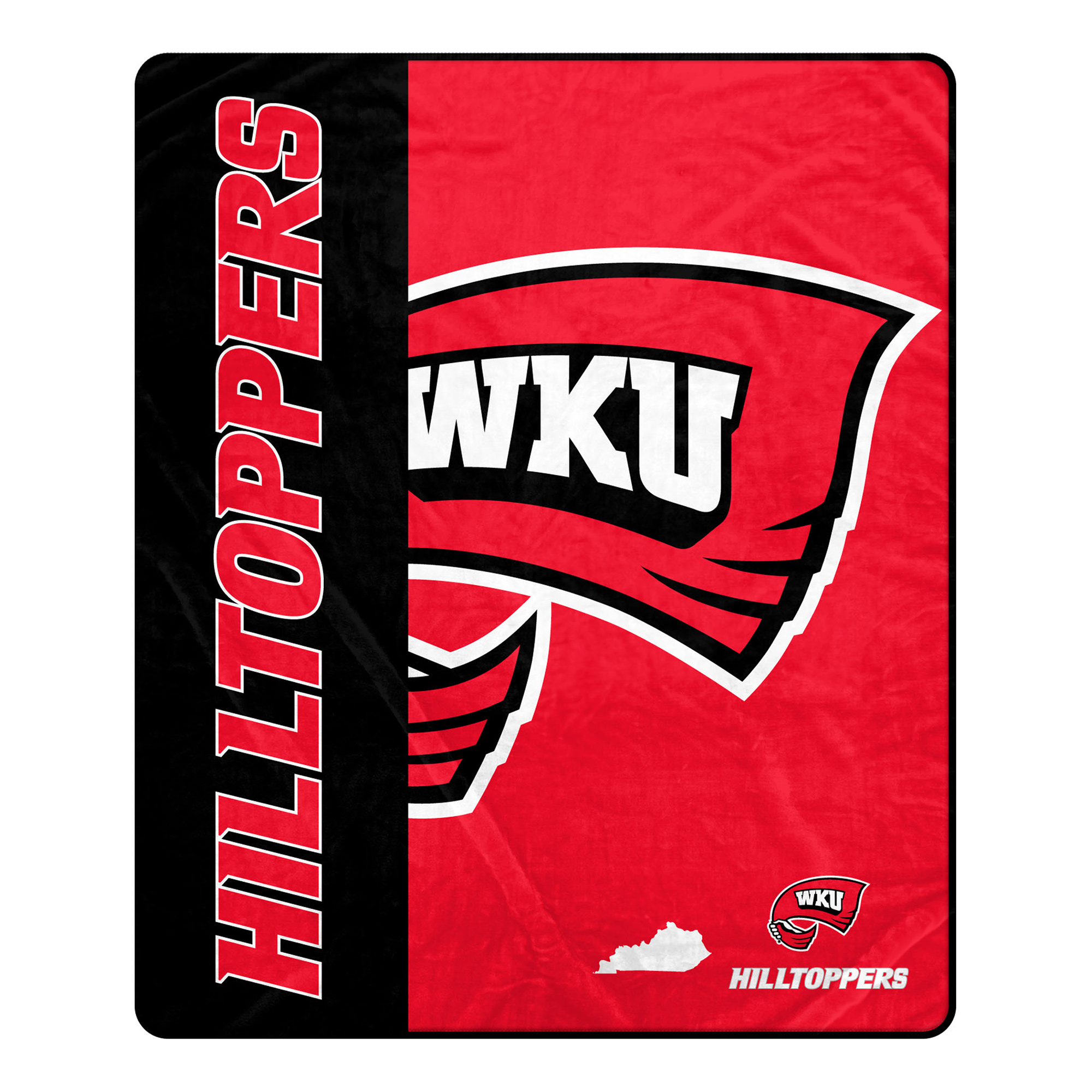 Pegasus Western Kentucky Hilltoppers 50" x 60" Endzone Ultra Soft Throw Blanket
