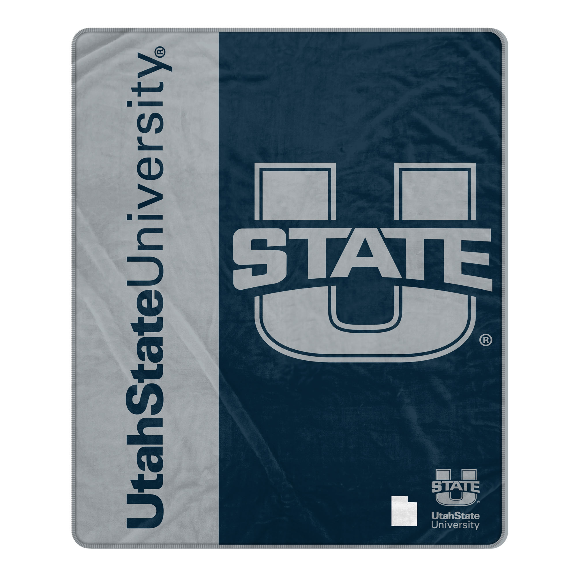 Pegasus Utah State Aggies 50" x 60" Endzone Ultra Soft Throw Blanket