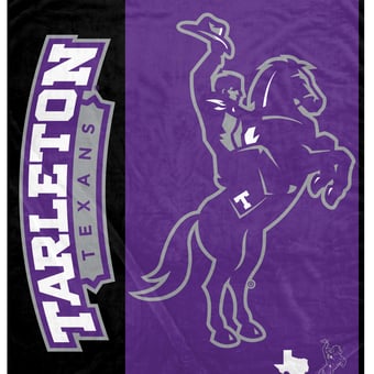 Pegasus Tarleton State Texans 50" x 60" Endzone Ultra Soft Throw Blanket
