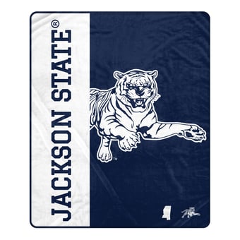 Pegasus Jackson State Tigers 60" x 80" Endzone Ultra Soft Throw Blanket