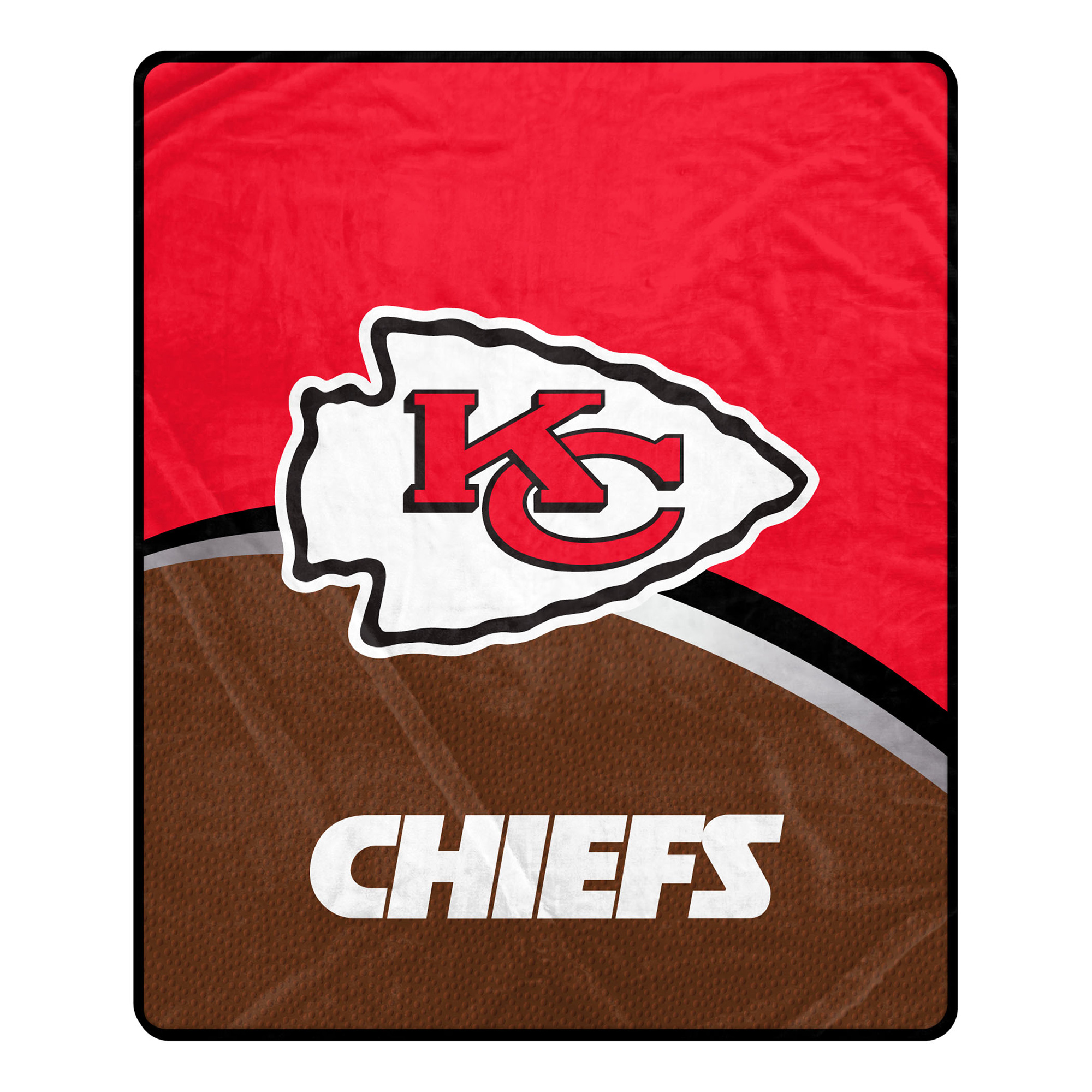 Pegasus Kansas City Chiefs 50" x 60" Gameball Ultra Soft Throw Blanket