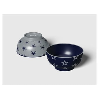 "Pegasus Dallas Cowboys 6"" Home & Away Two-Piece Serving Bowl Set"
