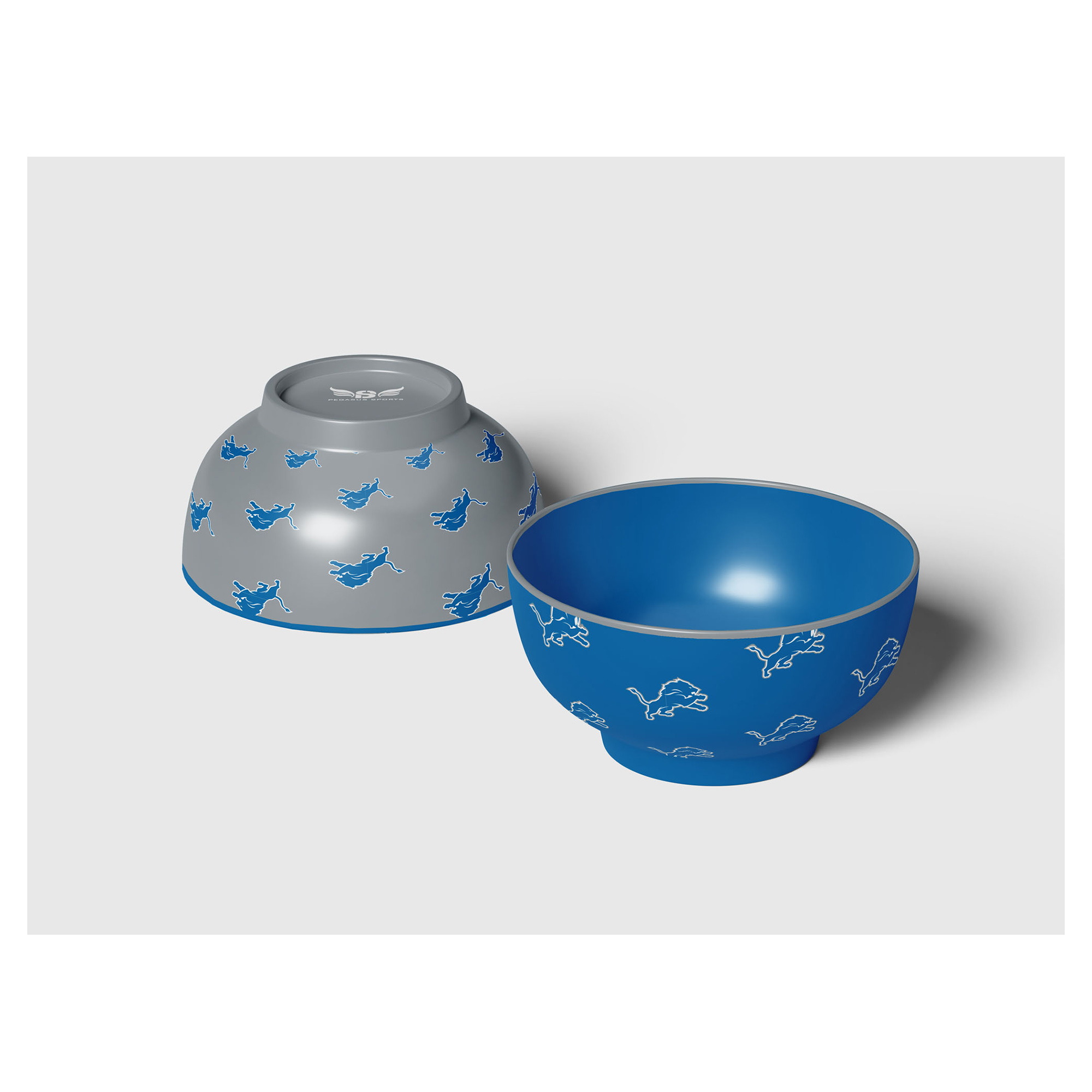 Pegasus Detroit Lions 6" Home & Away Two-Piece Serving Bowl Set