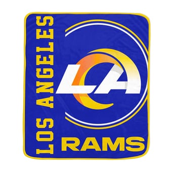 Pegasus Los Angeles Rams 50" x 60" Keep It Simple Ultra Soft Blanket