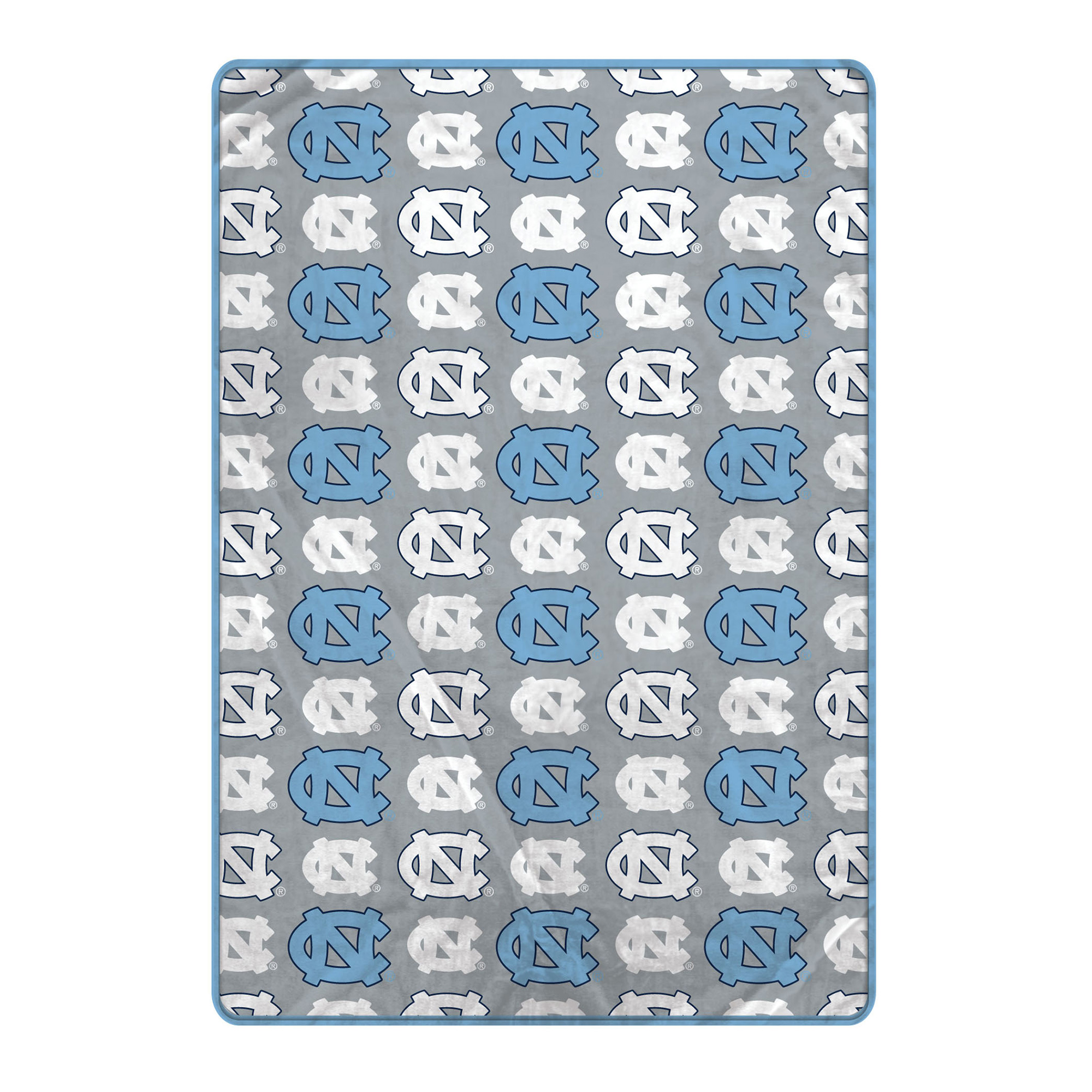 Pegasus North Carolina Tar Heels 66" x 95" Oversized Logo Roll Ultra Cozy Blanket
