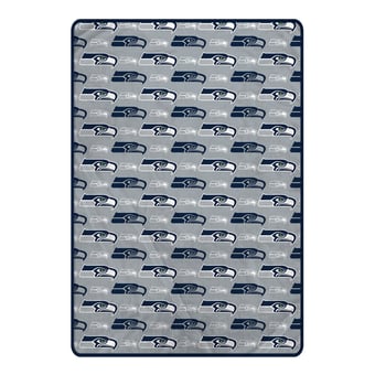 Pegasus Seattle Seahawks 66" x 95" Oversized Logo Roll Ultra Cozy Blanket