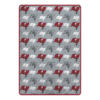 Pegasus Tampa Bay Buccaneers 66" x 95" Oversized Logo Roll Ultra Cozy Blanket